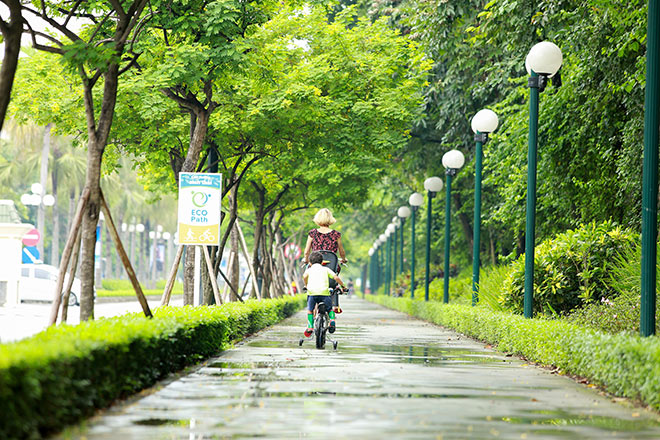 Không gian xanh giữa lòng đô thị